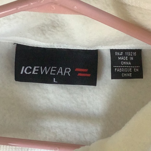 NWOT fleece off white jacket/sweater - Picture 6 of 8